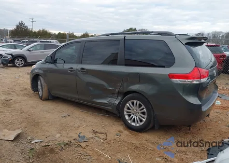 2011 Toyota Sienna Xle V6 from USA, damaged, VIN 5TDYK3DC1BS077043
